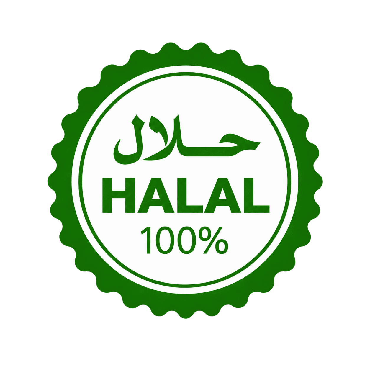 100% halal